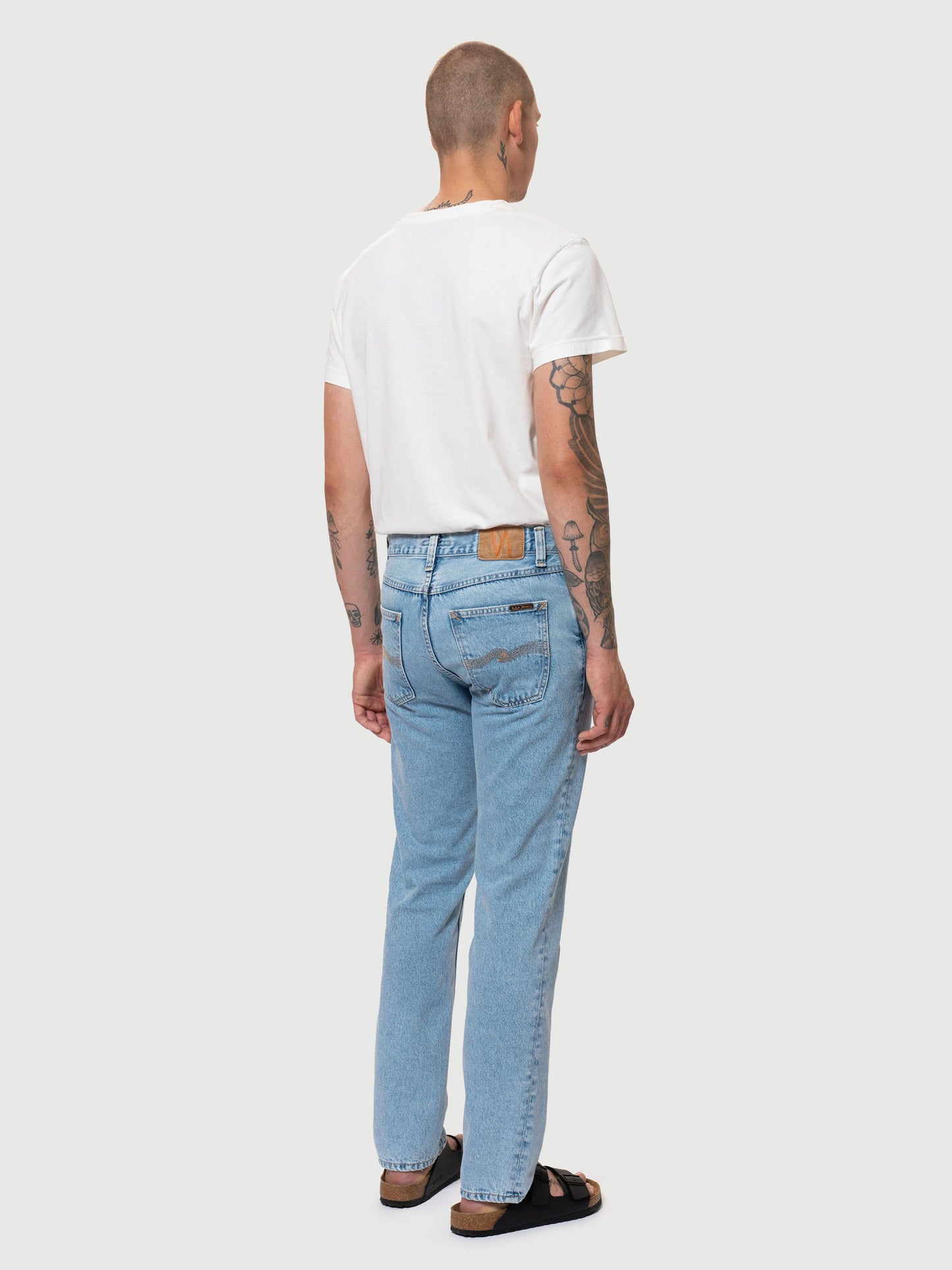 PANTALON NUDIE JEANS GRITTY JACKSON SUNNY BLUE