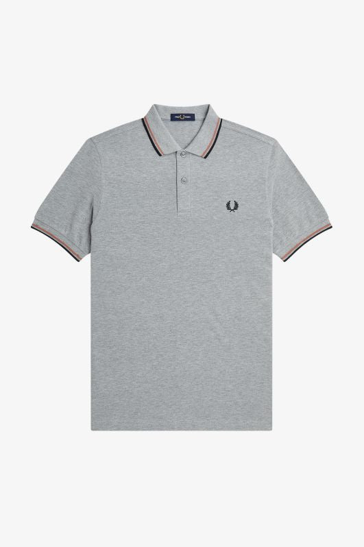 POLO FRED PERRY R73 STEEL MARL